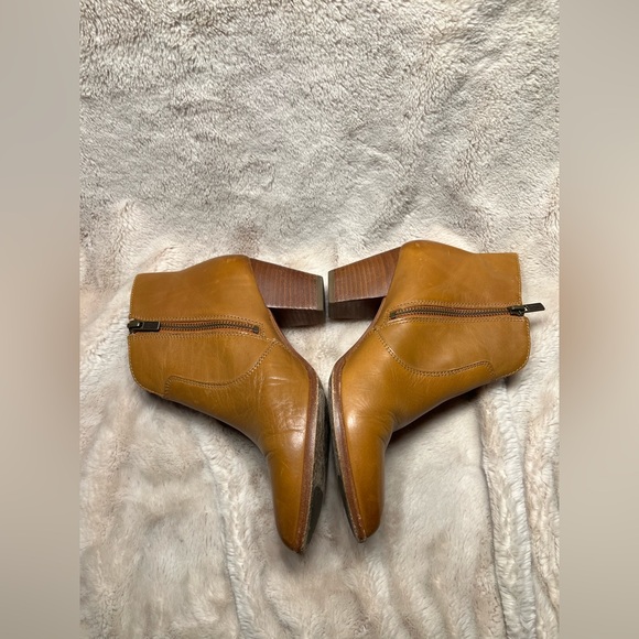 Frye Women’s Jennifer Ankle Boot Brown Leather Size 6.5 - Picture 7 of 8
